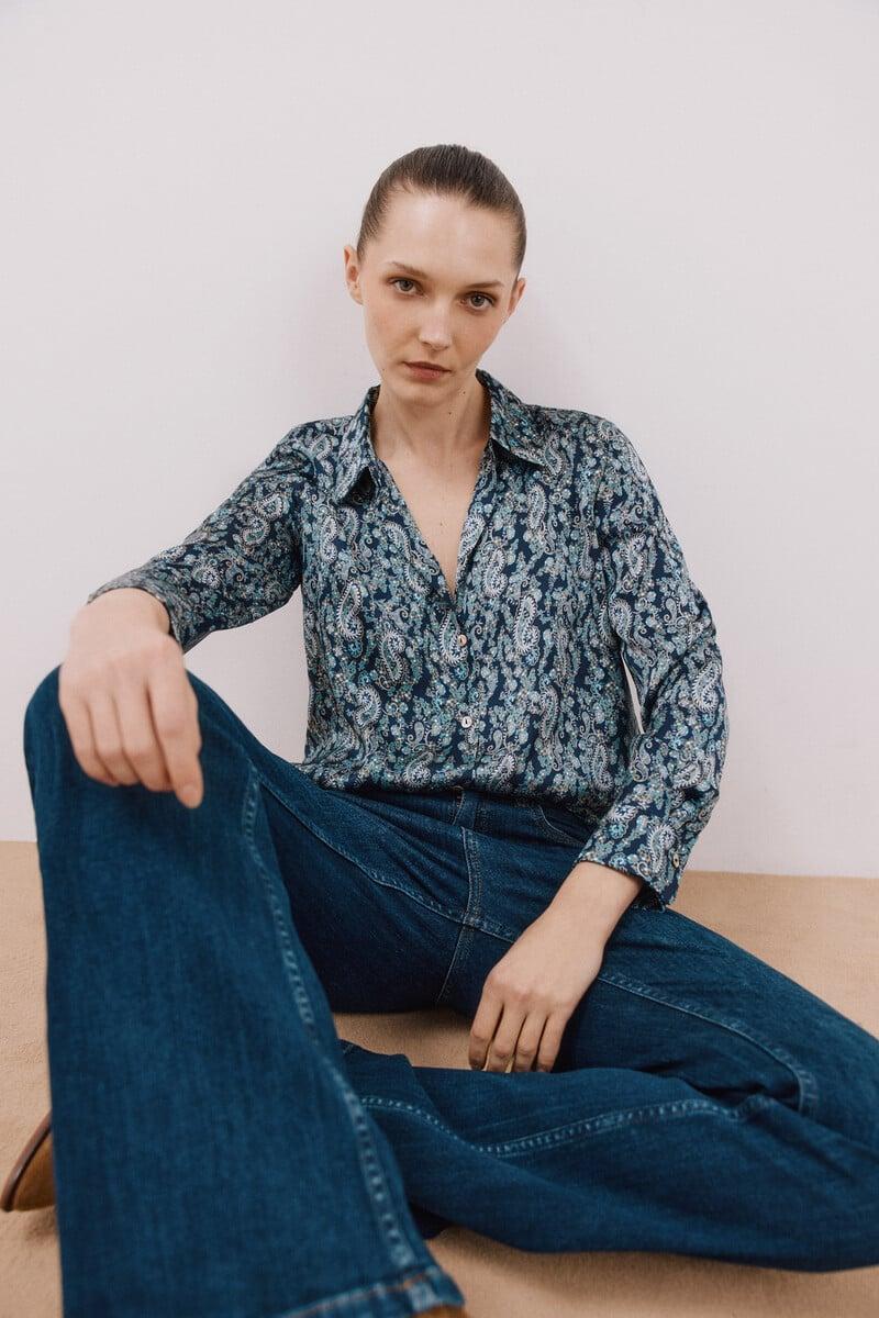 pedro del hierro Camisa satinada