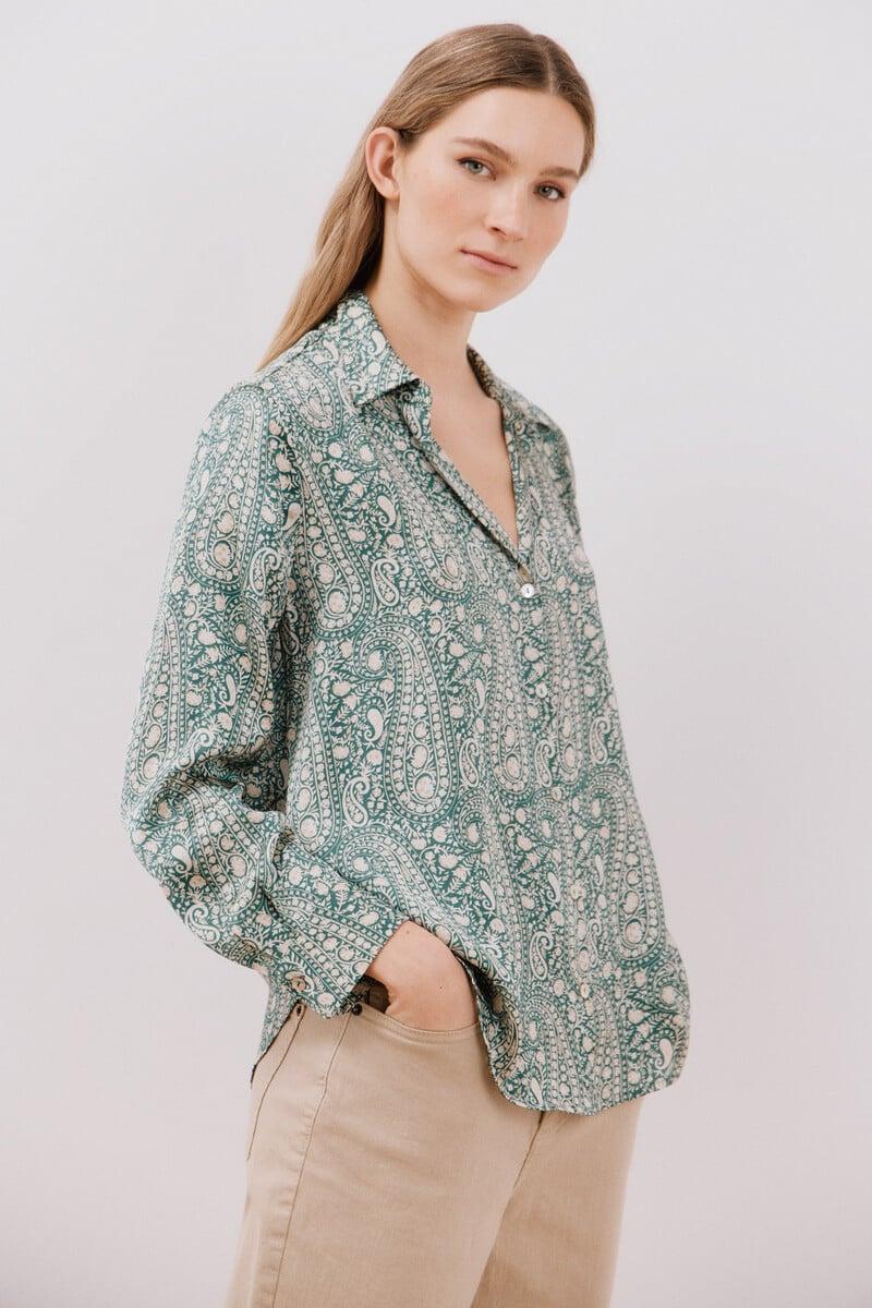 pedro del hierro Camisa satinada