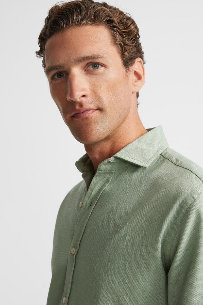 Pedro Del Hierro Camisa Sport Lisa Micropique