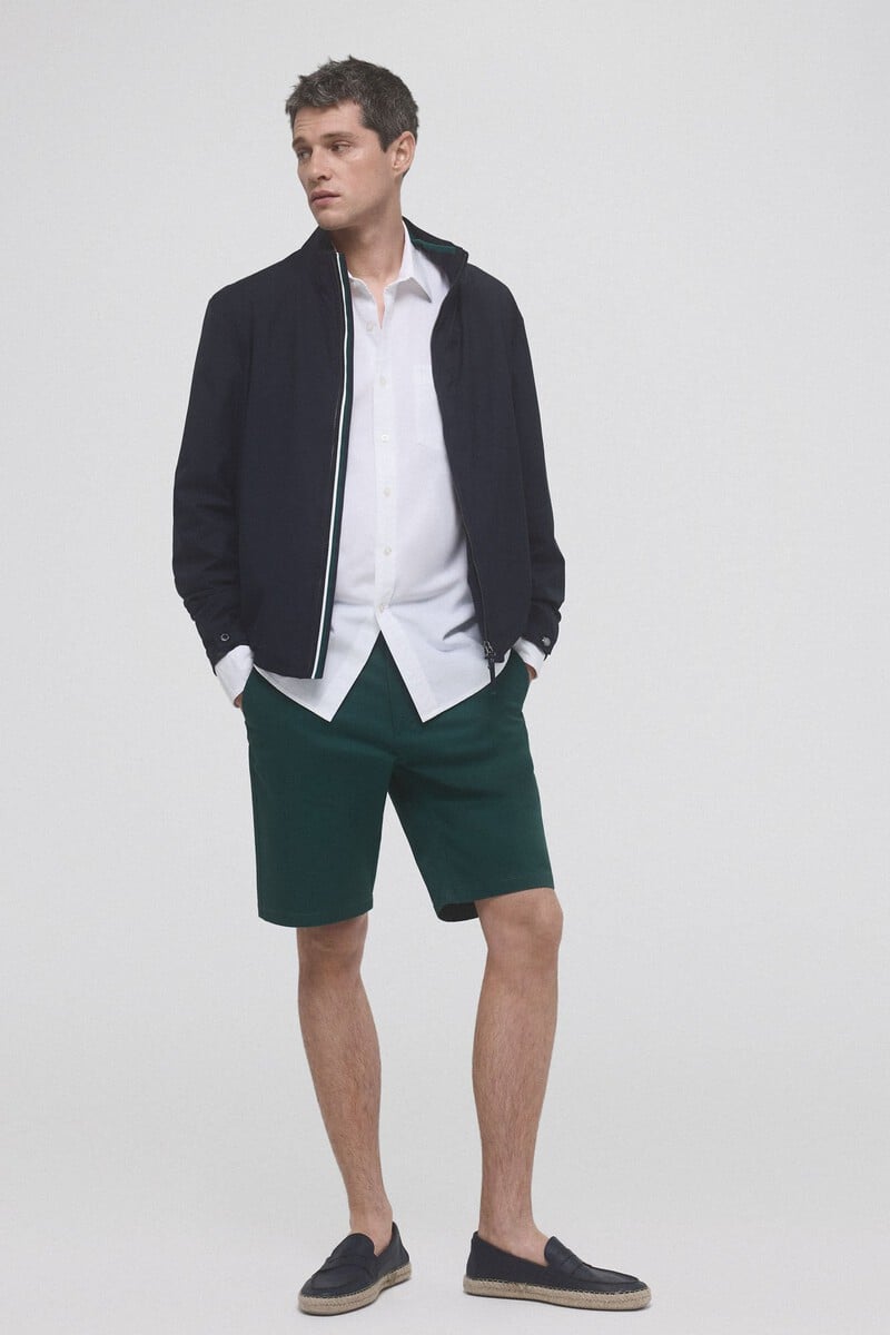 Pedro Del Hierro Camisa Tejido Vaquero