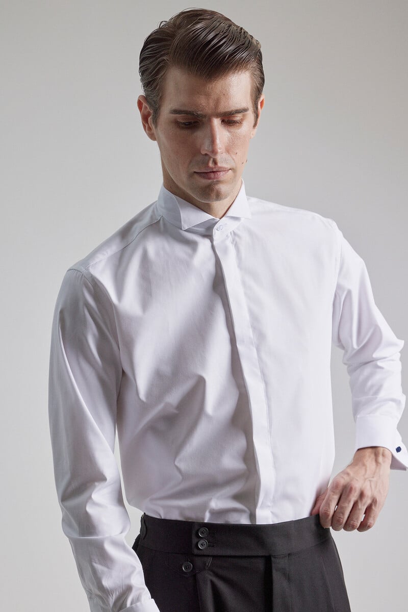 pedro del hierro Camisa vestir estructura