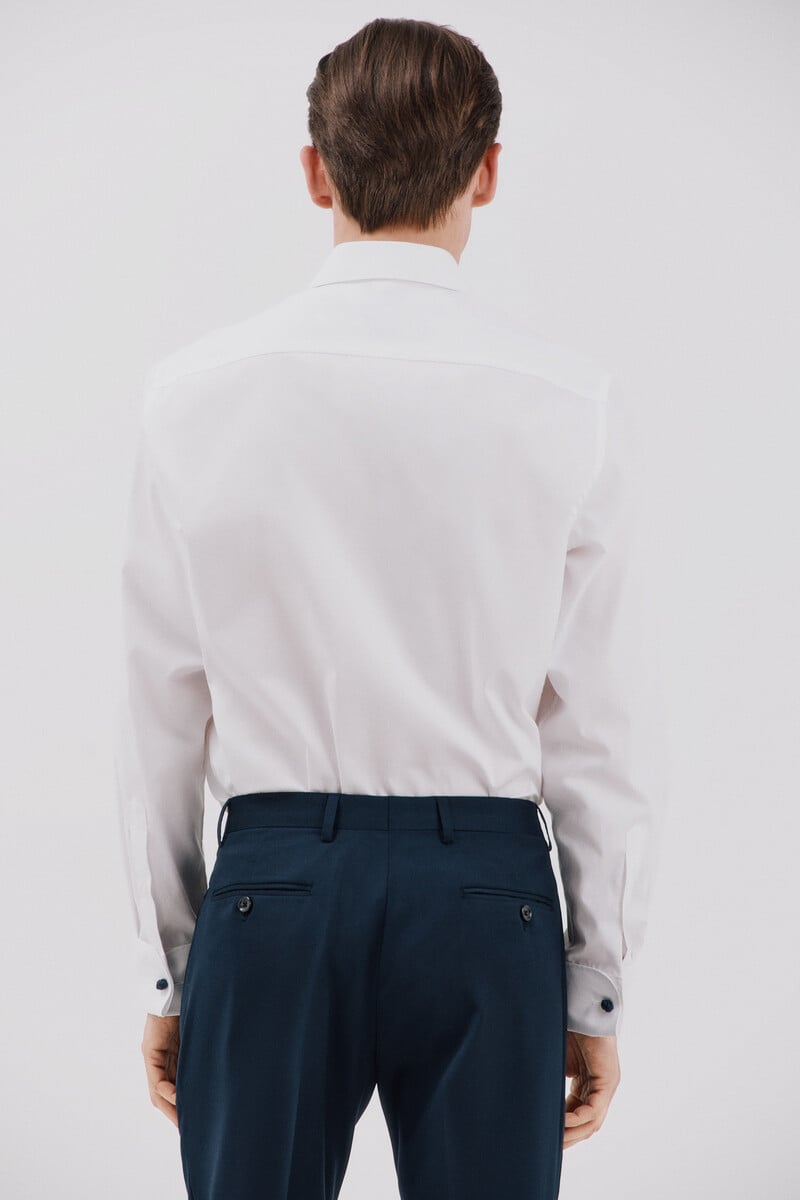 Pedro Del Hierro Camisa Vestir Lisa Fácil Plancha