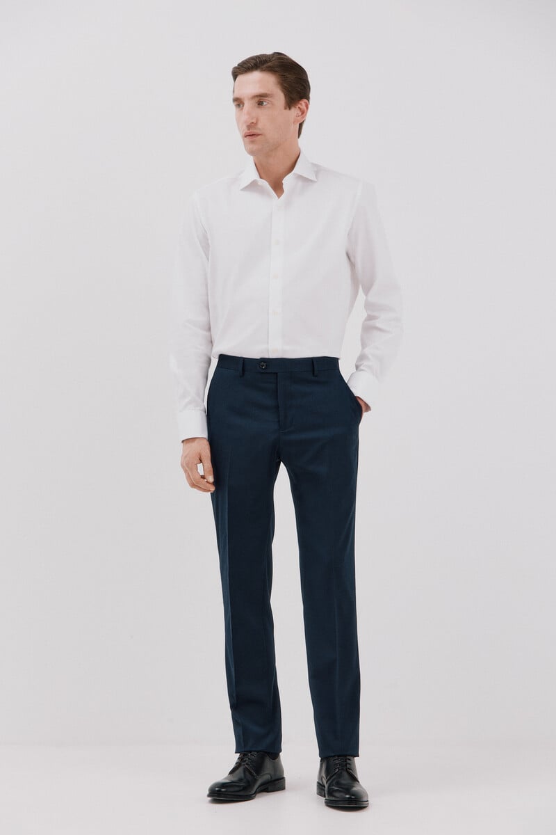 Pedro Del Hierro Camisa Vestir Lisa Fácil Plancha