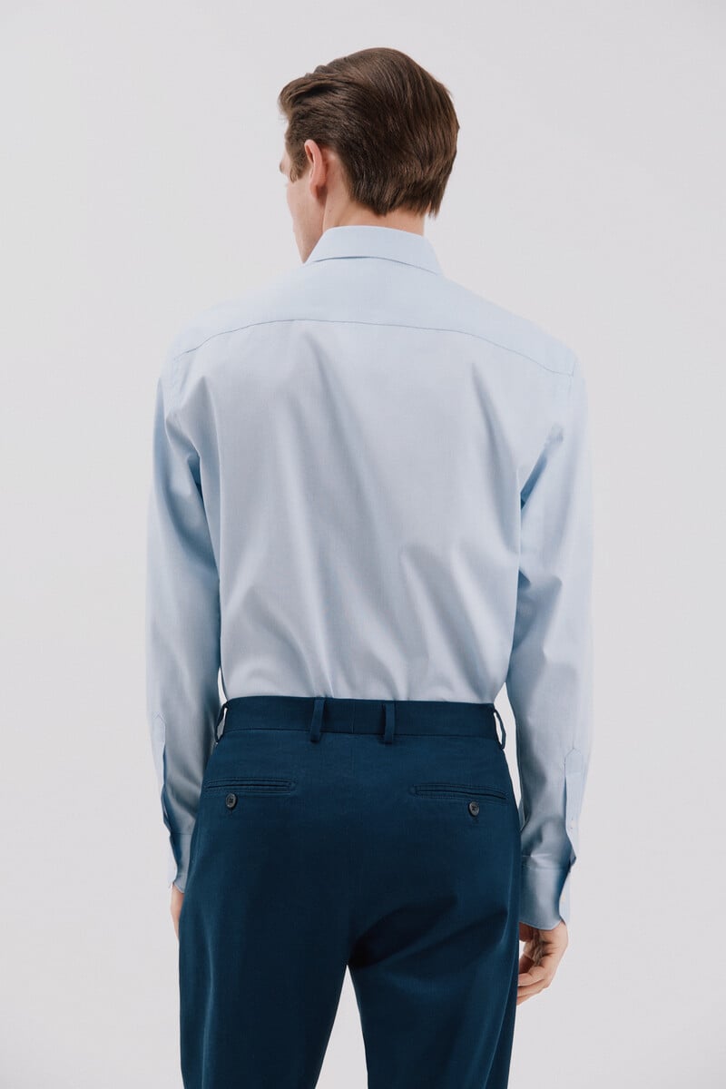 Pedro Del Hierro Camisa Vestir Lisa Fácil Plancha