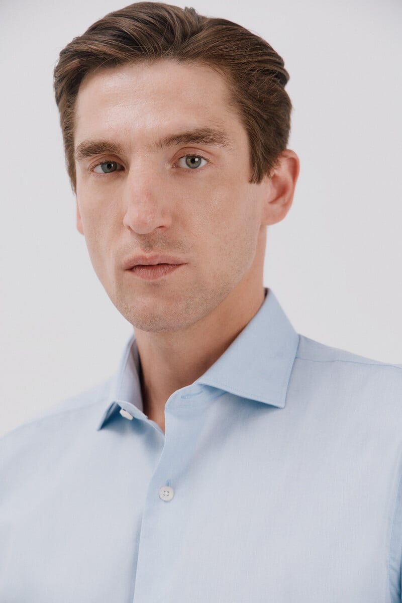 pedro del hierro Camisa vestir lisa fácil plancha