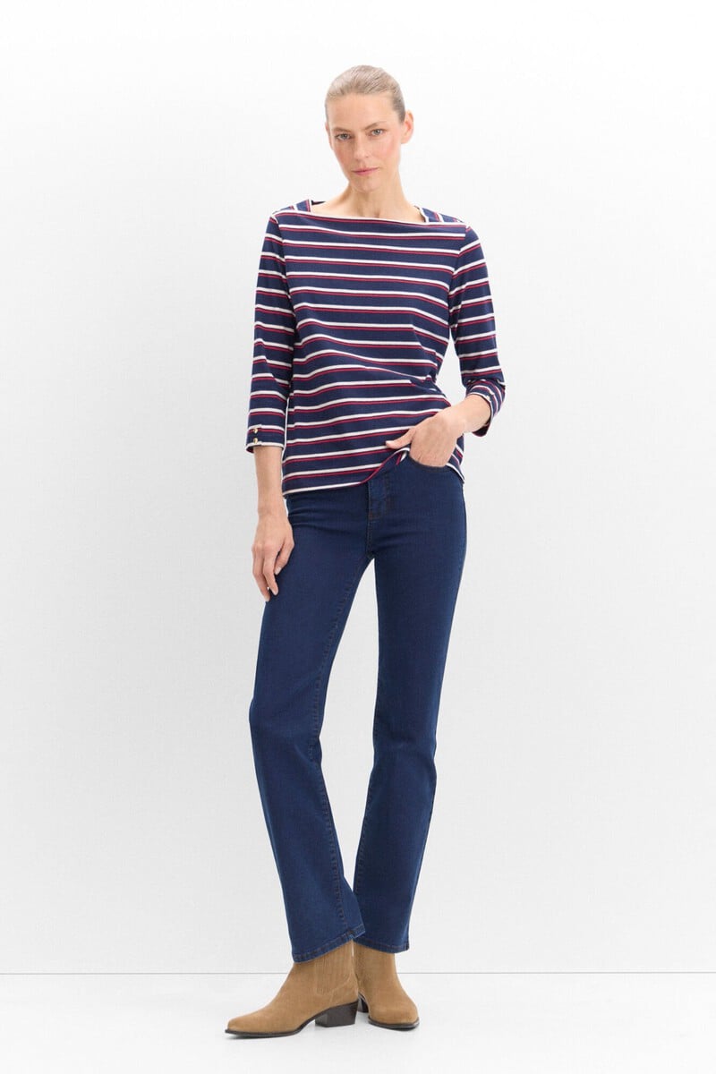 Pedro Del Hierro Camiseta Básica Barco