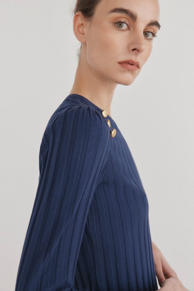 Pedro Del Hierro Camiseta Básica Botones