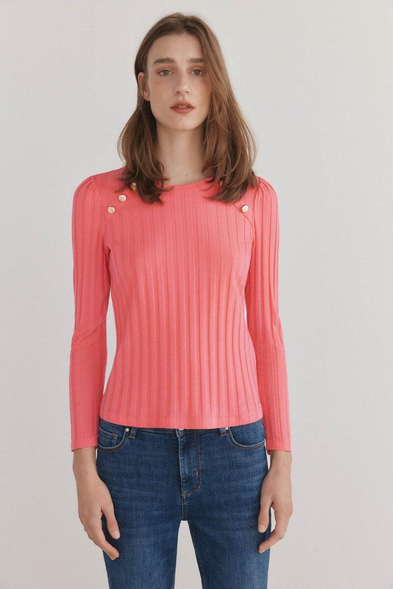 Pedro Del Hierro Camiseta Básica Botones