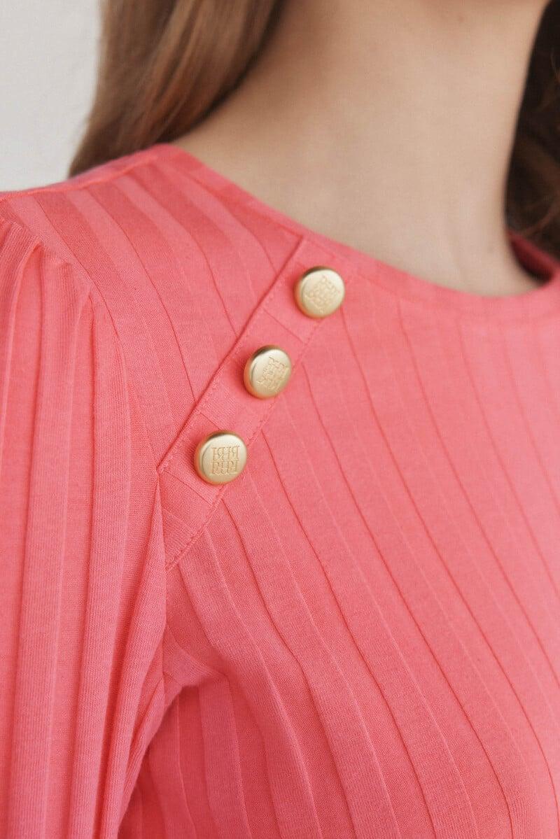 Pedro Del Hierro Camiseta Básica Botones