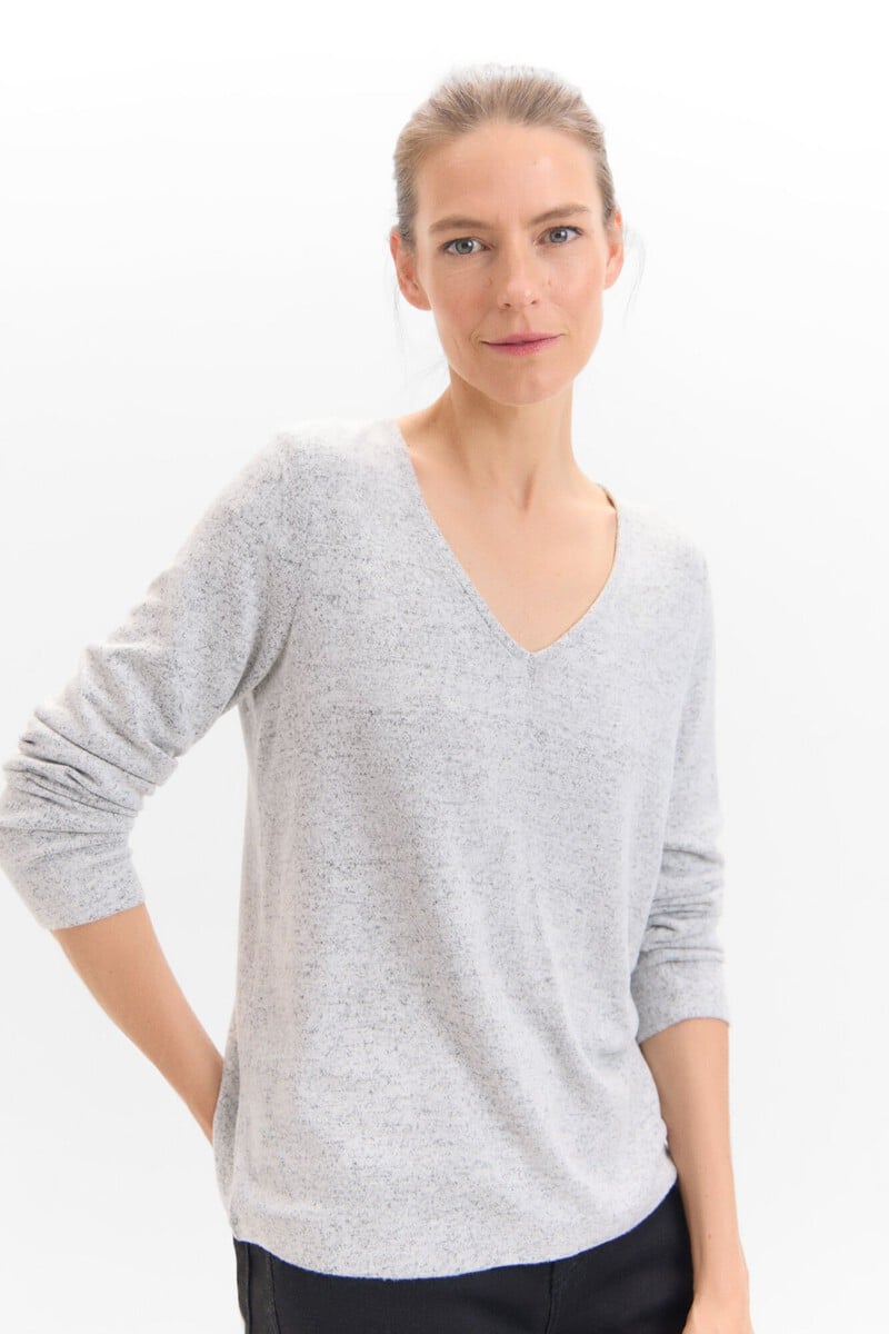 pedro del hierro Camiseta básica cuello pico