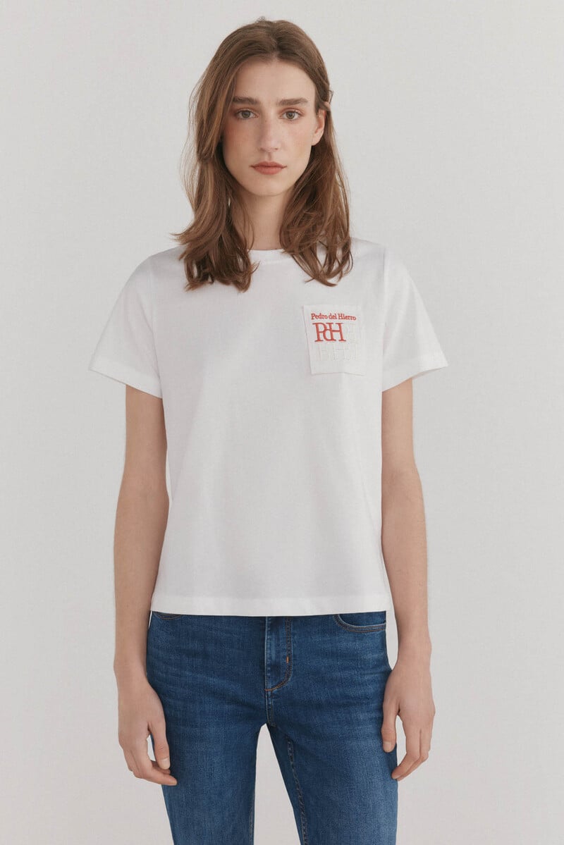 Pedro Del Hierro Camiseta Básica Logo
