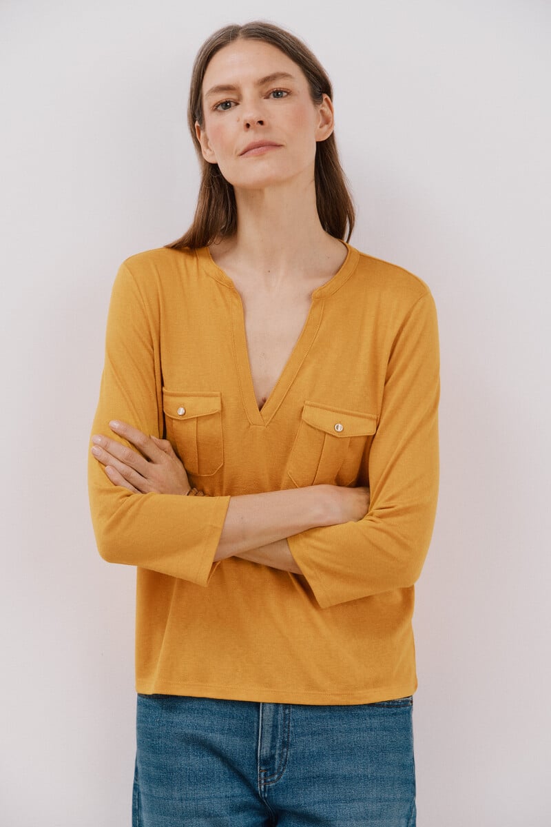 Pedro Del Hierro Camiseta Bolsillos Cargo