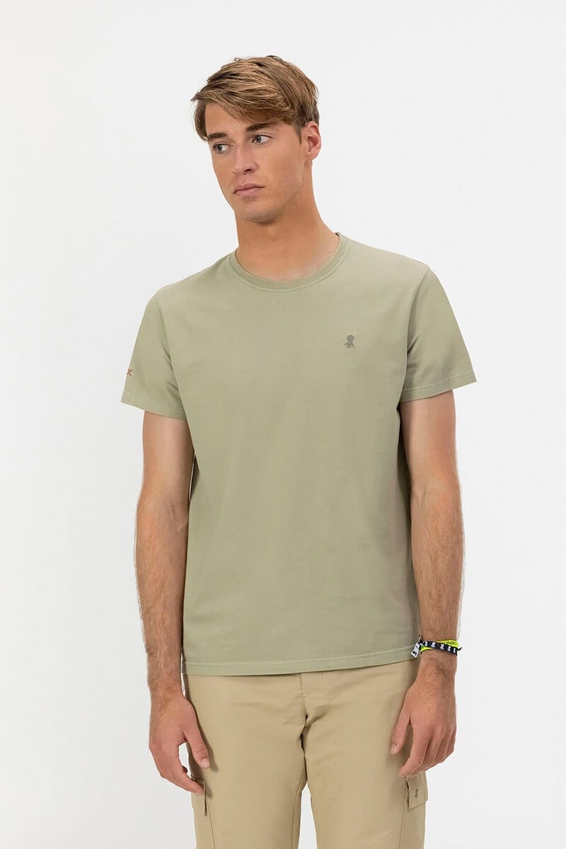 Pedro Del Hierro Camiseta Bordado Logo ElPulpo