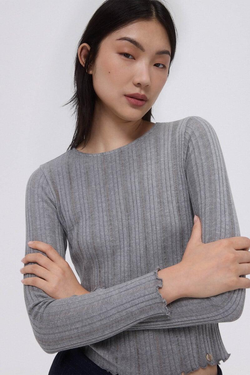 Pedro Del Hierro Camiseta Canalé Manga Larga