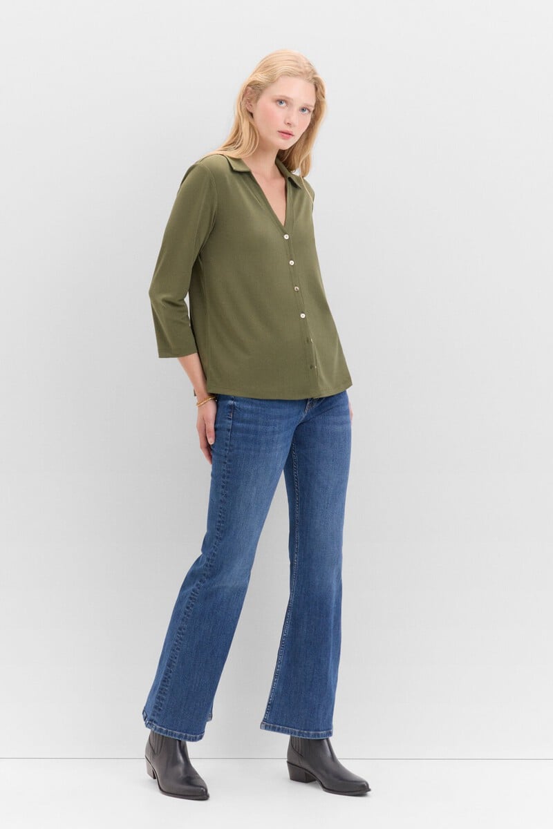 Pedro Del Hierro Camiseta Con Botones