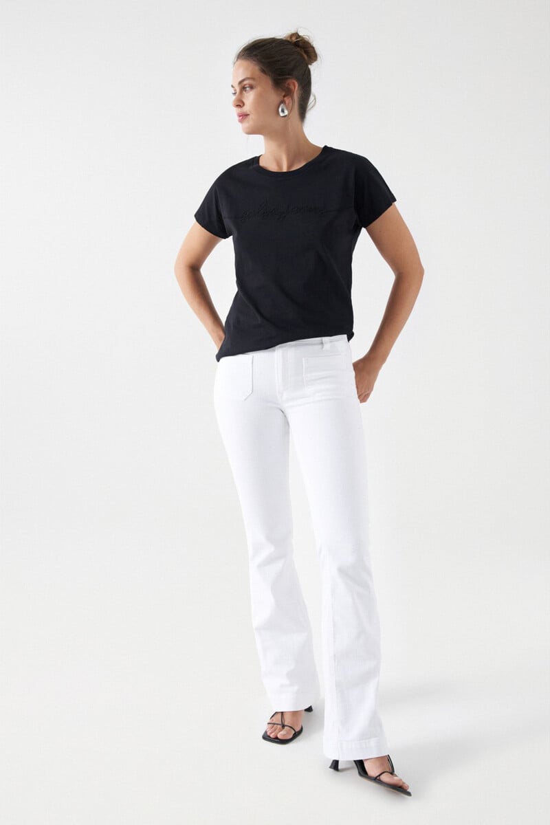 Pedro Del Hierro Camiseta Con Branding Bordada