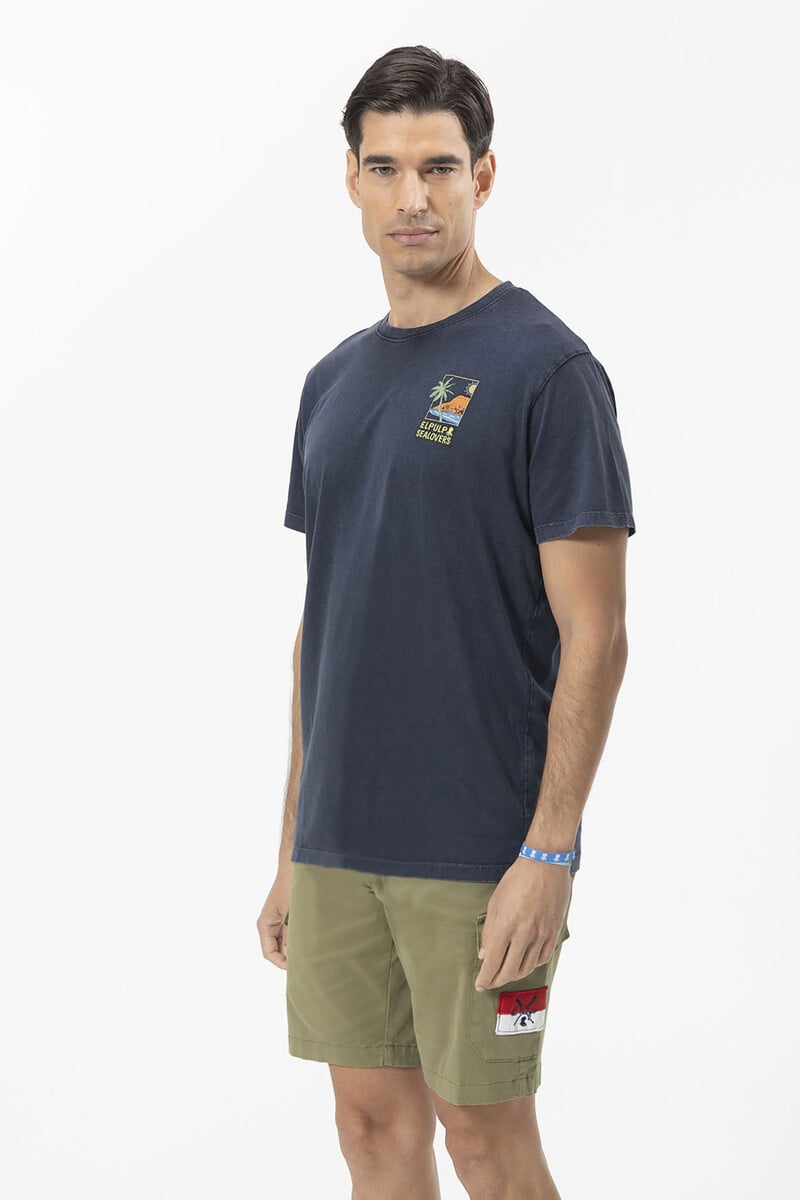 Pedro Del Hierro Camiseta Estampado Palmeras