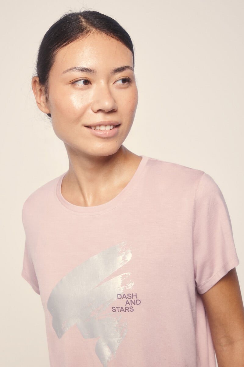 Pedro Del Hierro Camiseta Extra Suave Modal Rosa