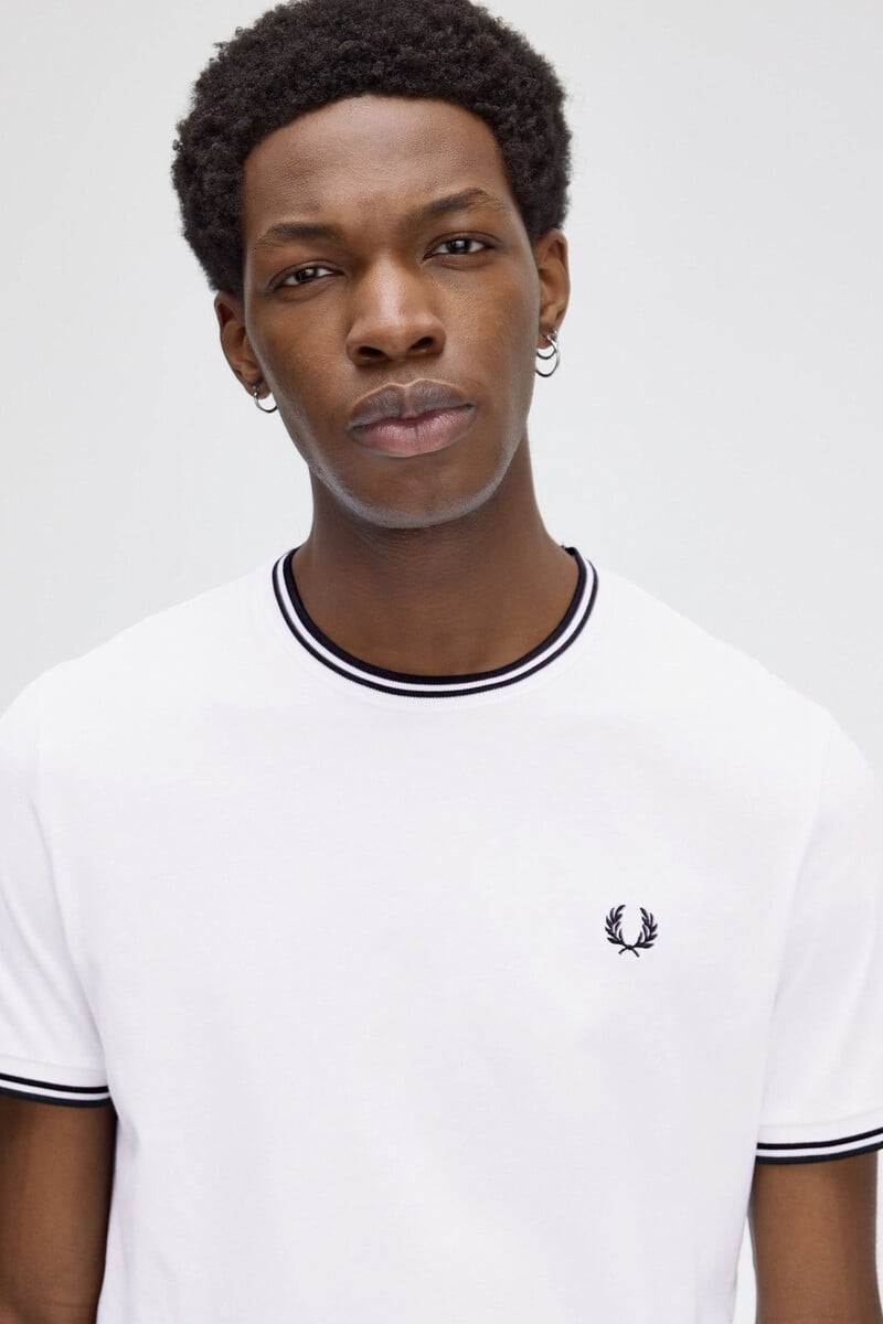 pedro del hierro Camiseta fred perry manga corta