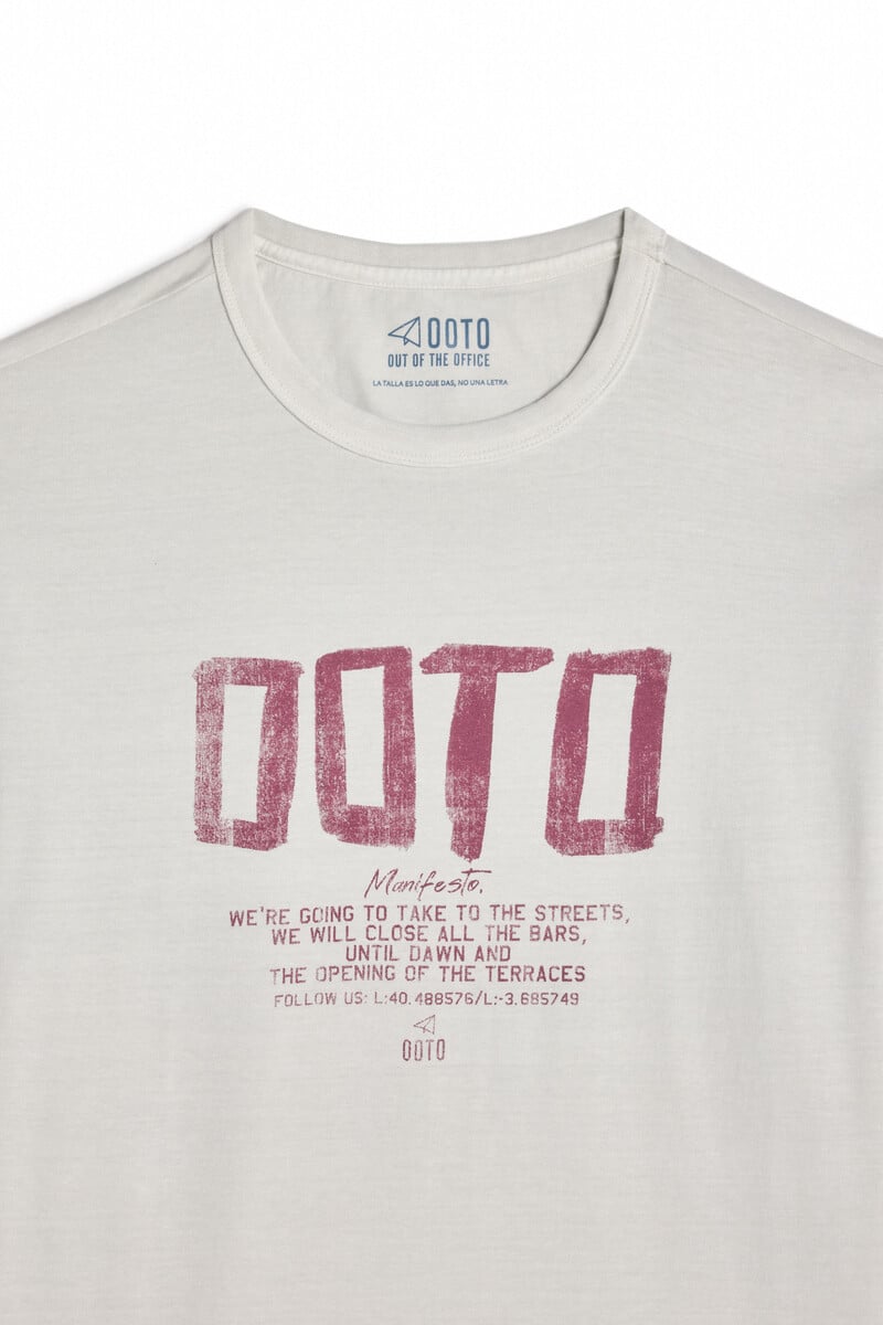 Pedro Del Hierro Camiseta Gráfica Logo OOTO