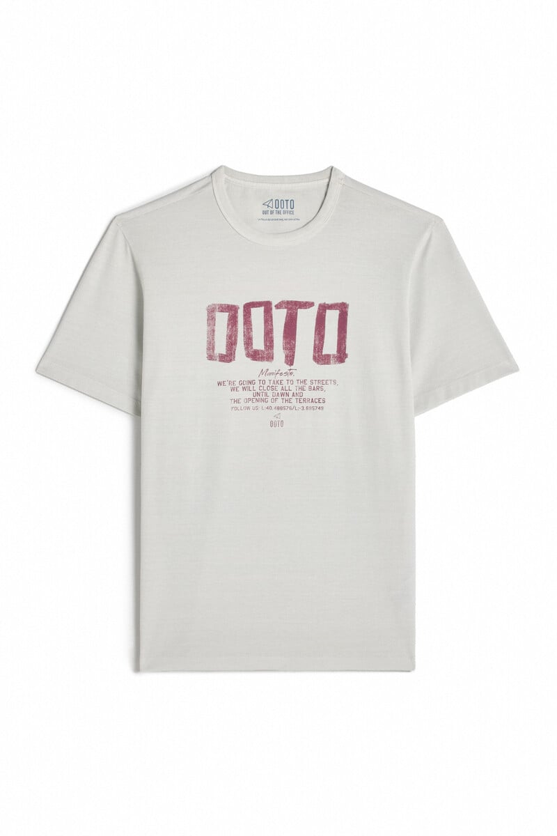 Pedro Del Hierro Camiseta Gráfica Logo OOTO