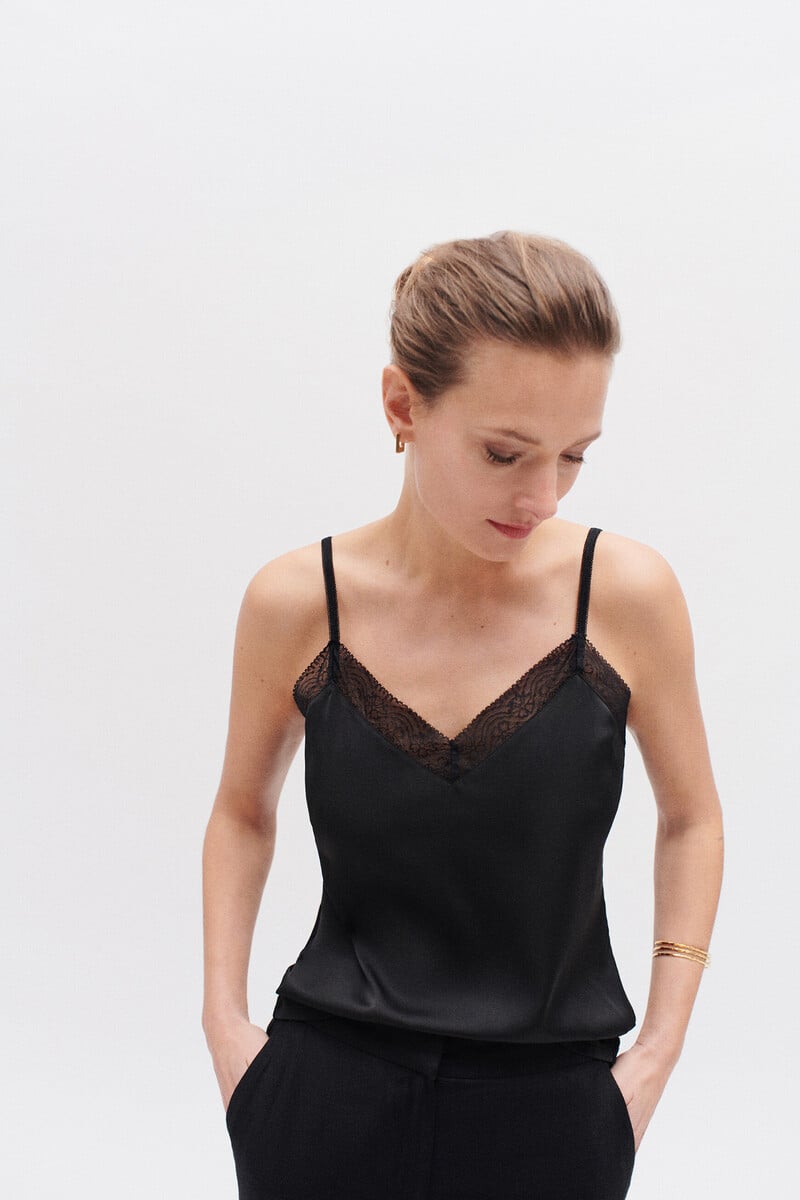 pedro del hierro Camiseta lencera Clea