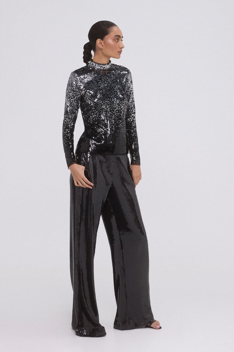 pedro del hierro Camiseta lentejuelas