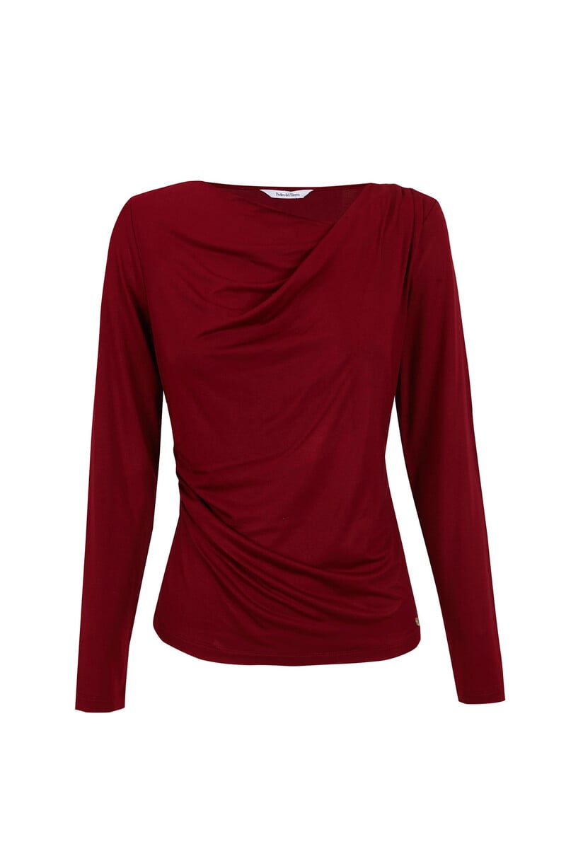 Pedro Del Hierro Camiseta Lisa Frunces