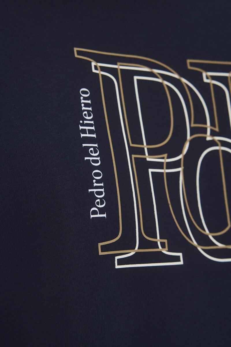 Pedro Del Hierro Camiseta Logo Grande