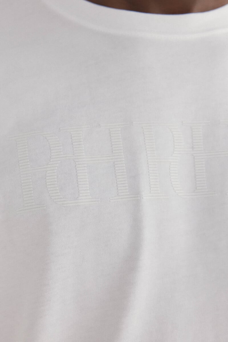 Pedro Del Hierro Camiseta Logo Grande Fantasía