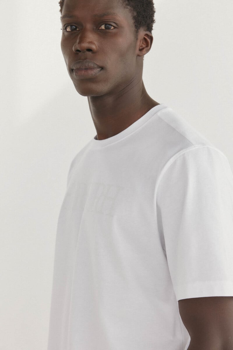 Pedro Del Hierro Camiseta Logo Grande Fantasía