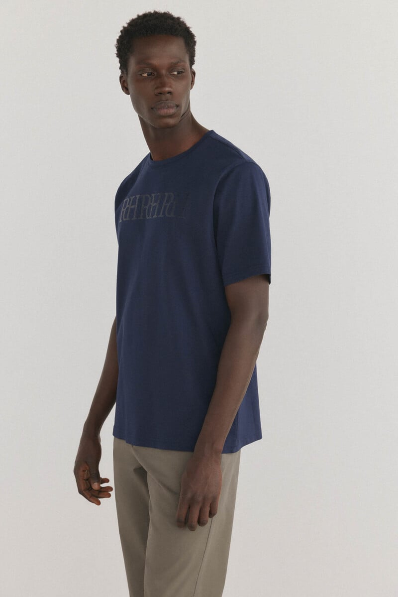 pedro del hierro Camiseta logo grande fantasía