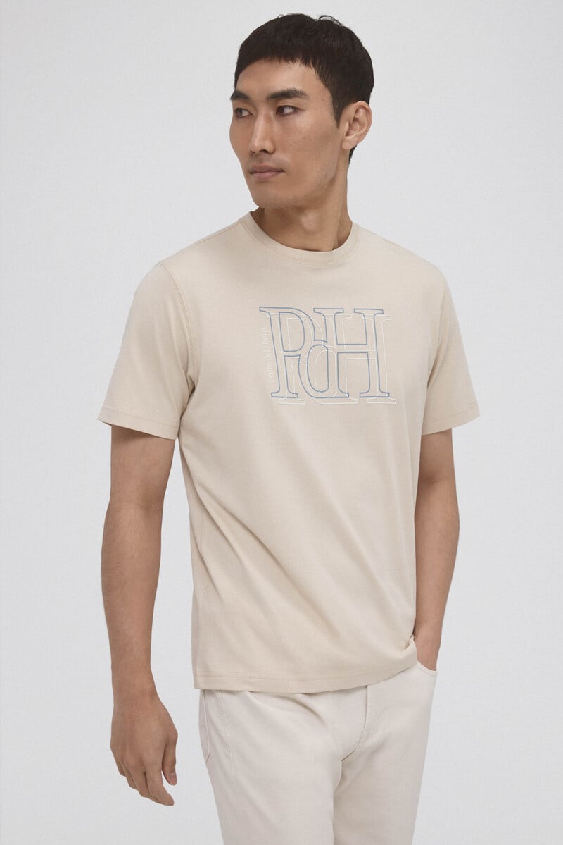 pedro del hierro Camiseta logo grande