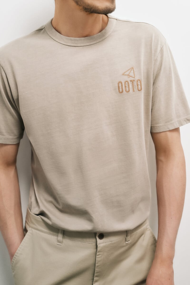 pedro del hierro Camiseta logo lavada OOTO