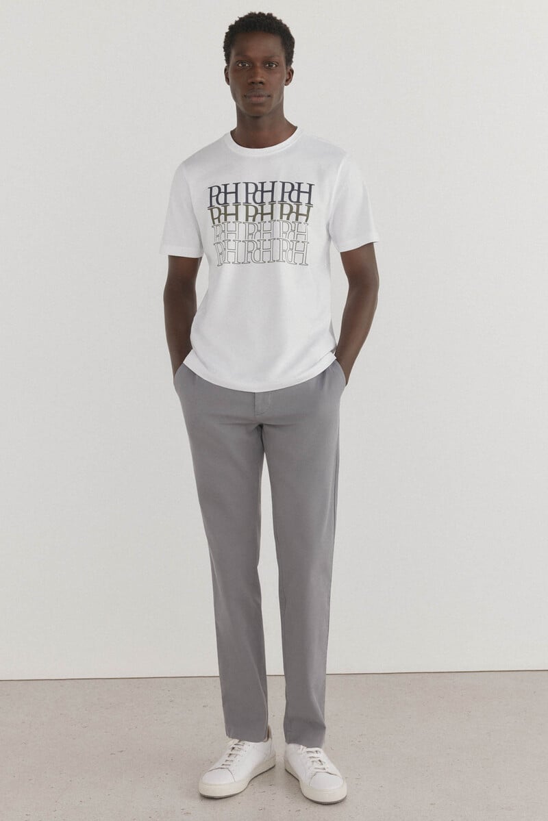 Pedro Del Hierro Camiseta Logos Estampados