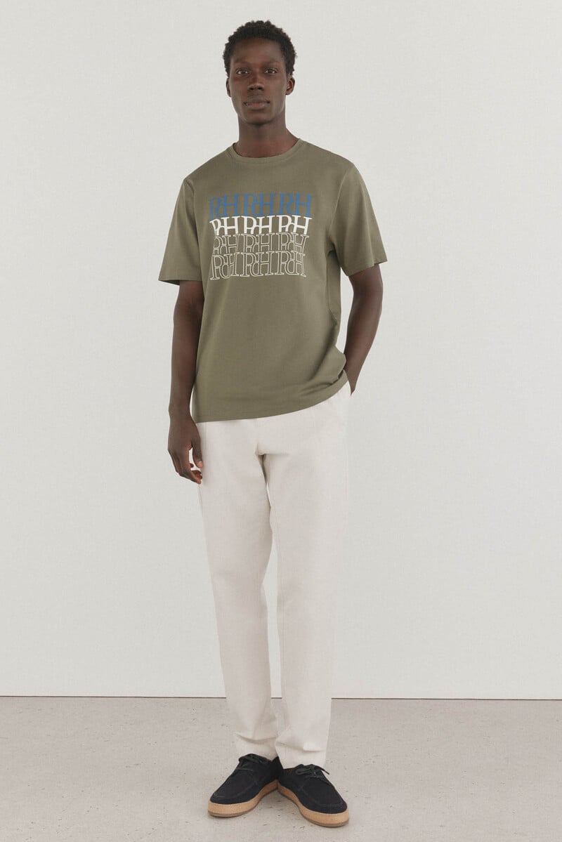 Pedro Del Hierro Camiseta Logos Estampados