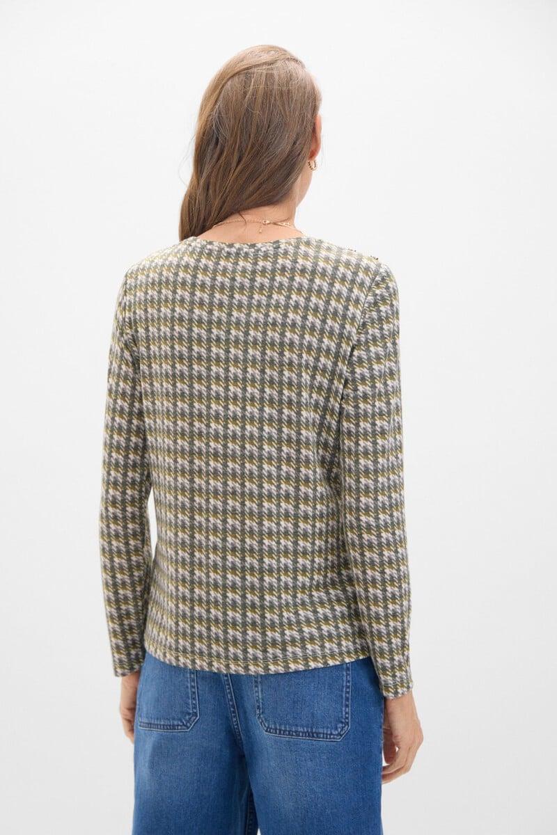 Pedro Del Hierro Camiseta Manga Larga Con Botones