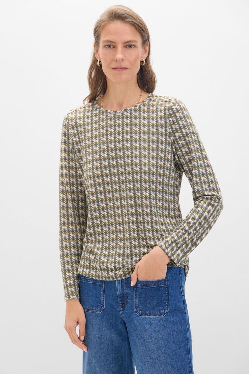 pedro del hierro Camiseta manga larga con botones