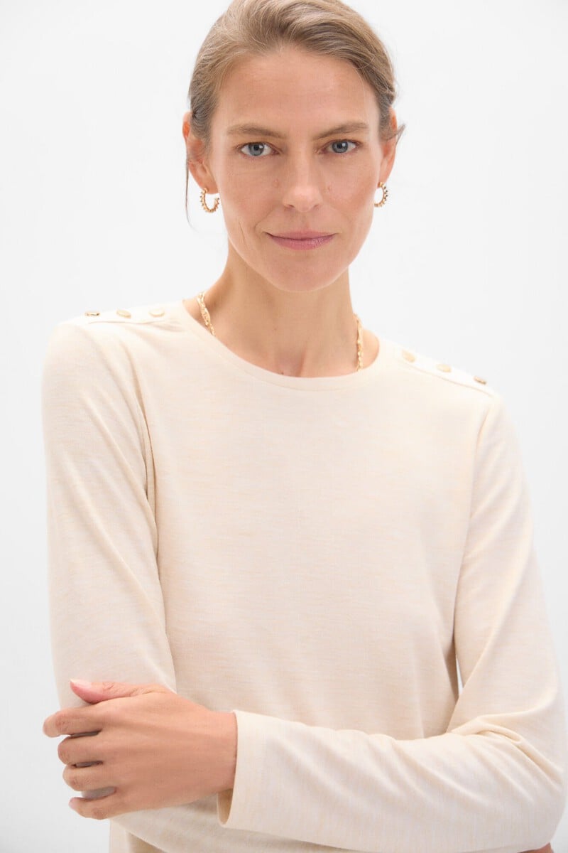 Pedro Del Hierro Camiseta Manga Larga Con Botones