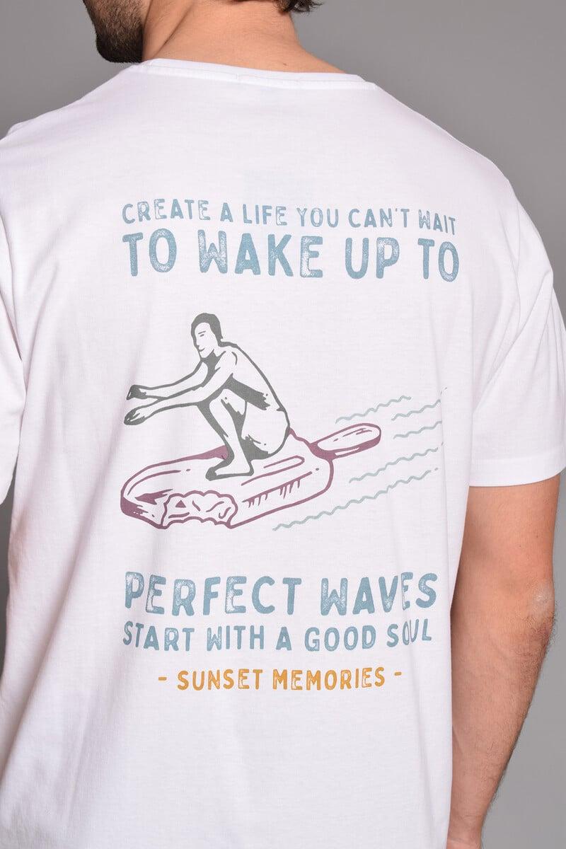 Pedro Del Hierro Camiseta Print Digital