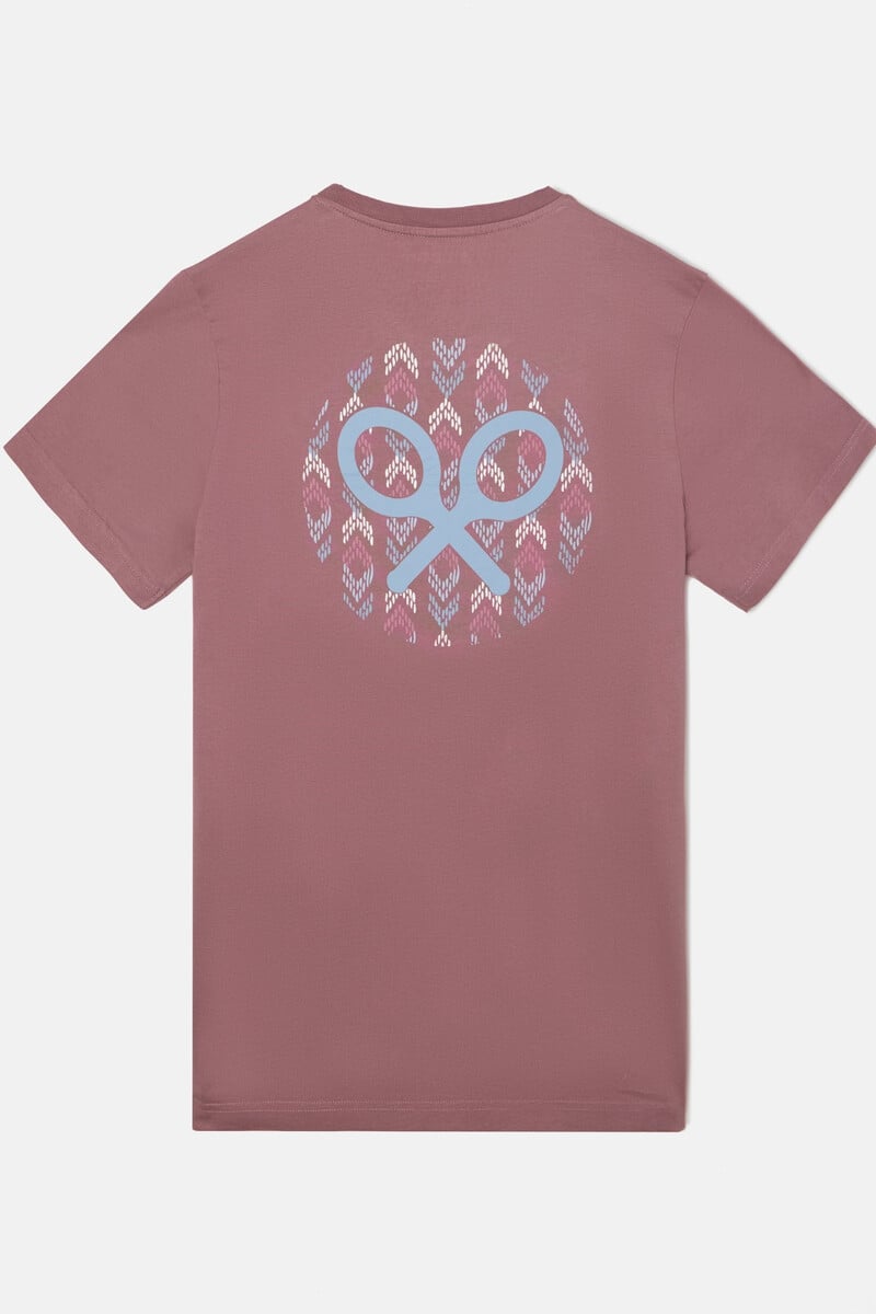 Pedro Del Hierro Camiseta Raqueta Circulo Etnico