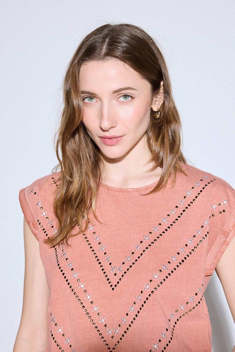 pedro del hierro Camiseta tachas