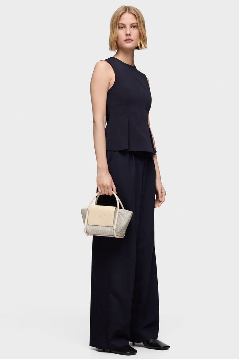 Pedro Del Hierro Capazo Pequeño Estampado