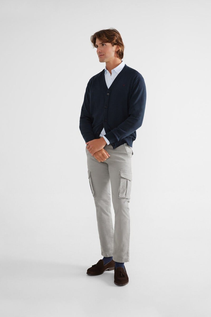 Pedro Del Hierro Cárdigan Clásico Liso