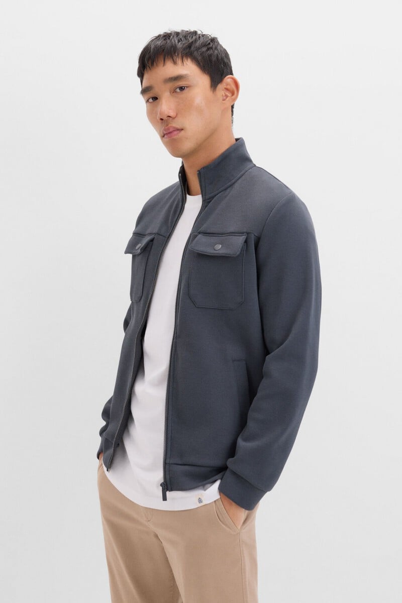 Pedro Del Hierro Cardigan Tejido Piqué