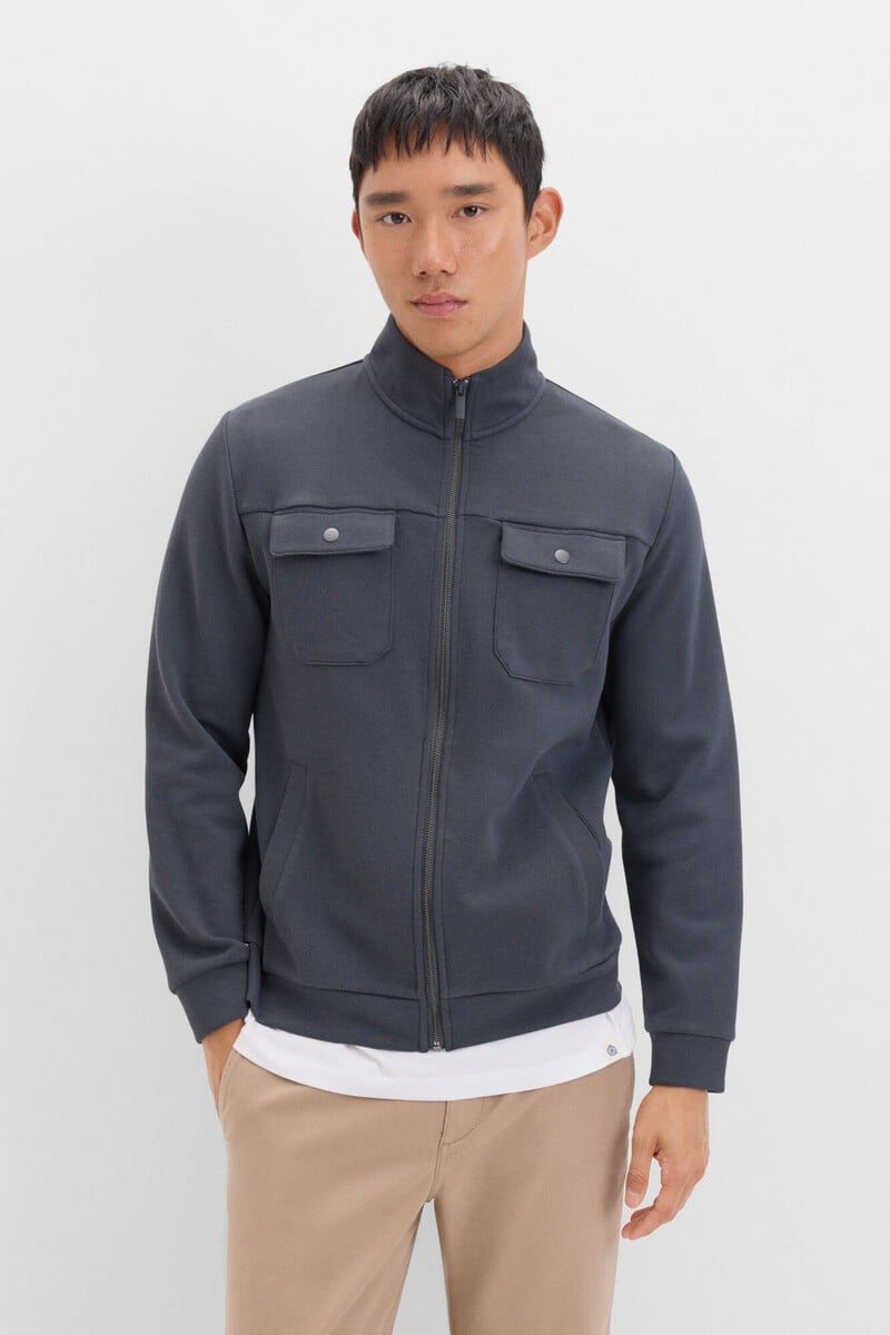 Pedro Del Hierro Cardigan Tejido Piqué