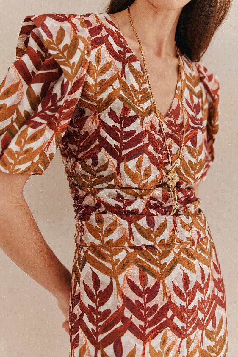 Pedro Del Hierro Carmina. Top Estampado