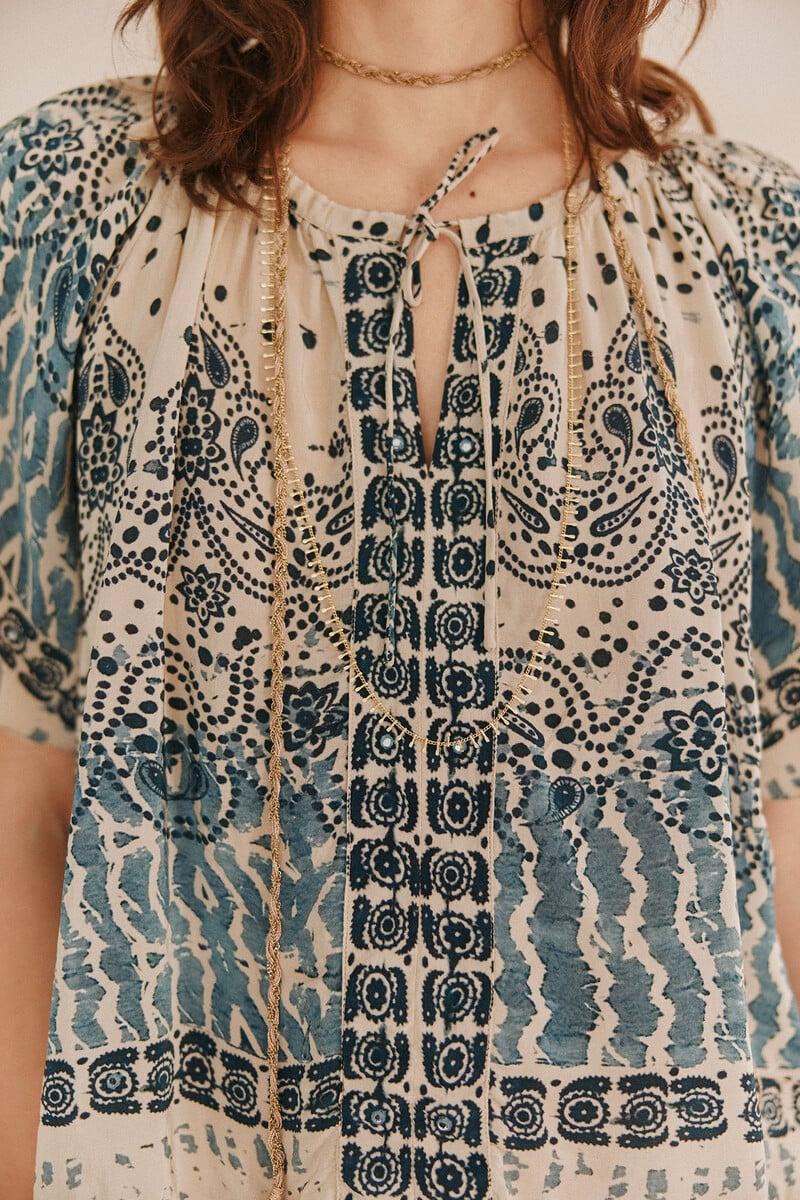 Pedro Del Hierro Casiopea. Top Estampado