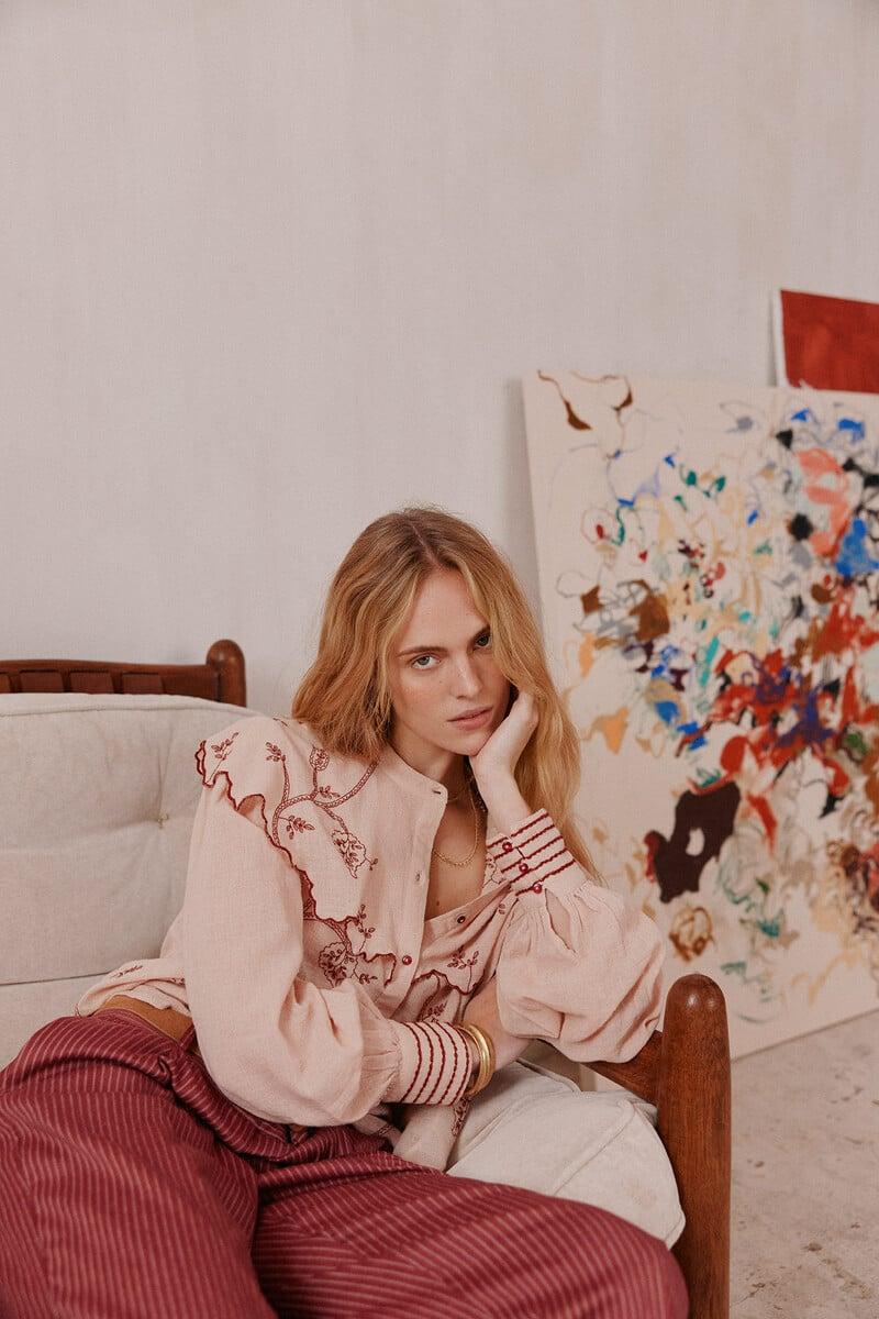 Pedro Del Hierro Catherine. Blusa Cuello