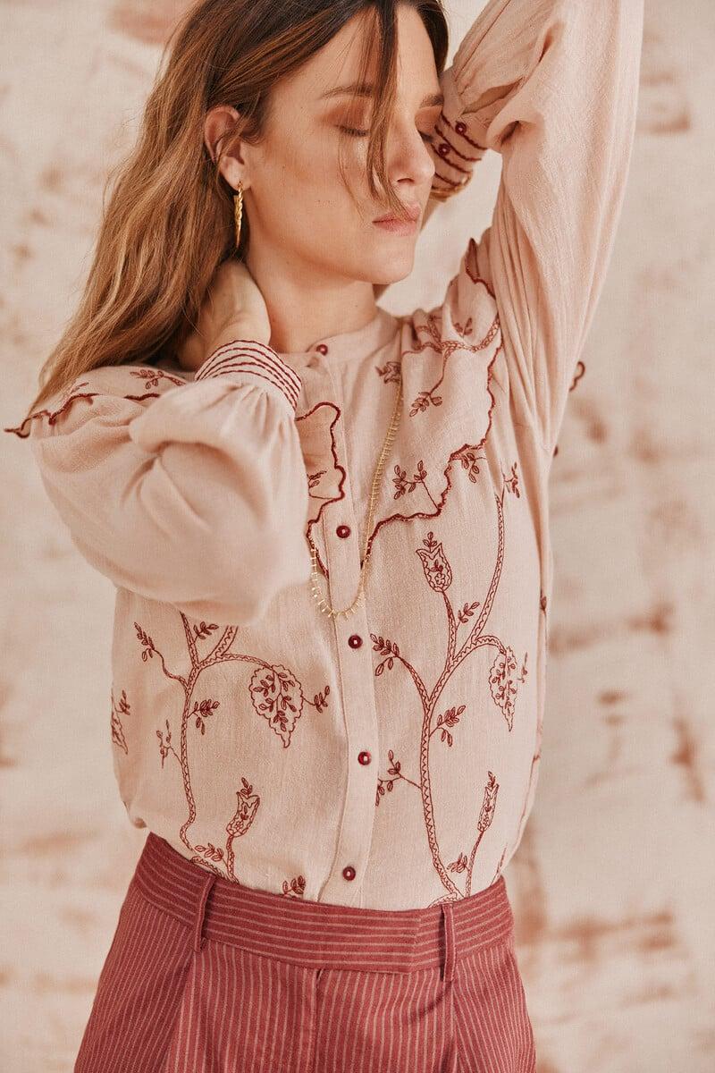 Pedro Del Hierro Catherine. Blusa Cuello